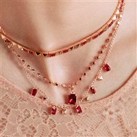 Collana Rosato Donna in Argento RZCU101 - RZCU101